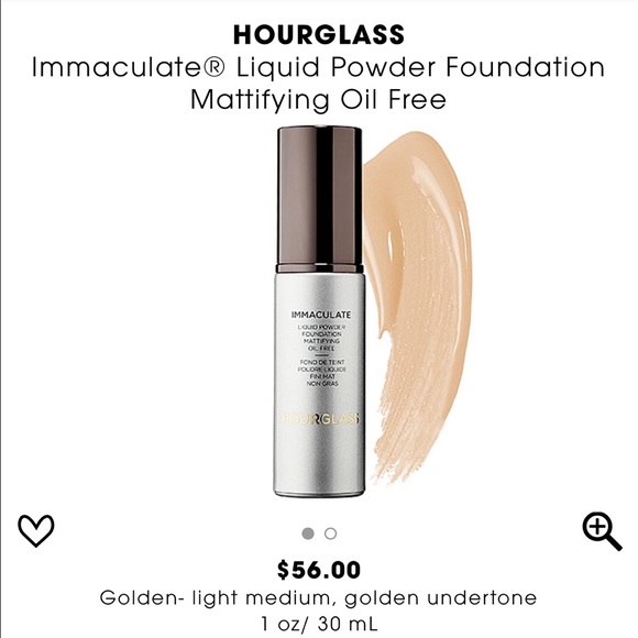 Hourglass immaculate liquid powder foundation