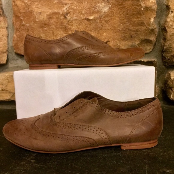 Steve Madden Shoes - Leather wingtip loafers