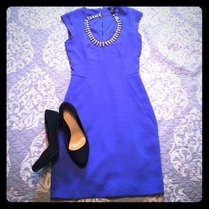 Royal blue dress