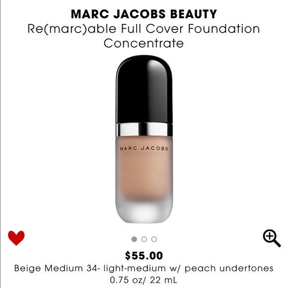 Marc jacobs re(Marc)able foundation in 34