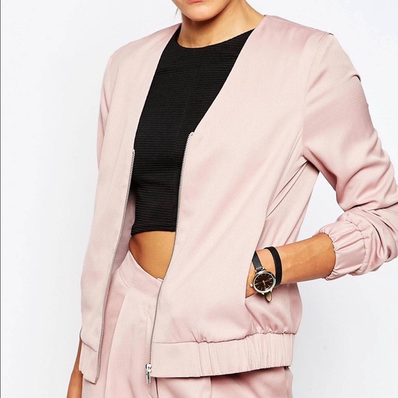 Pink Bomber Jacket