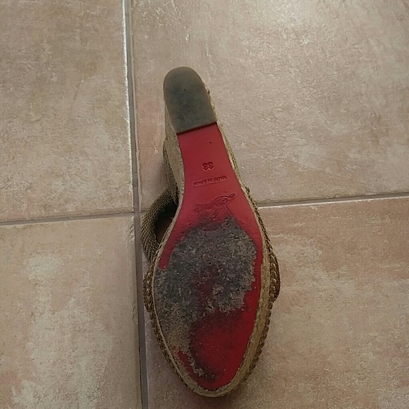 Authentic Hot Christian Louboutin Wedges - Picture 2 of 4