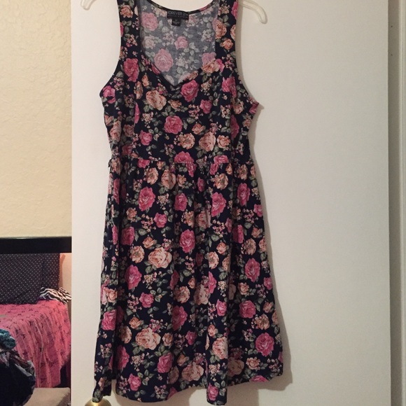 Forever 21 2X Flower Dress