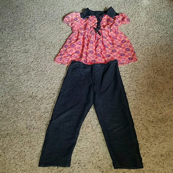 Tempted Brand Girls Shirt with matching pants