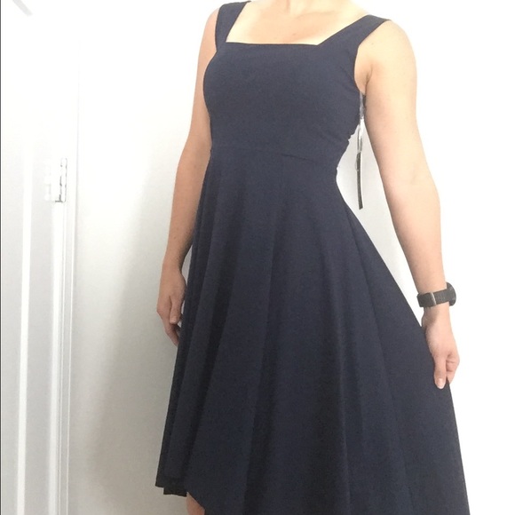 SALE NWT navy blue LULU'S dress