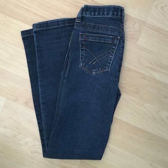 Girls dark wash jeans - Picture 1 of 4
