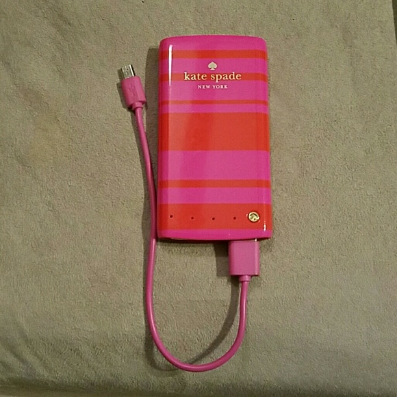 Kate spade portable battery charger