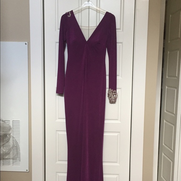 Purple Evening Gown