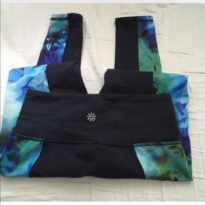 Athleta bloom Chatarunga leggings, size XS