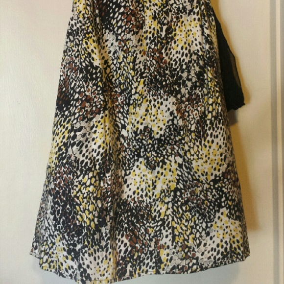 Anthropologie Strapless Belted Dress - Picture 4 of 4