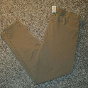 Khaki Jeggings XL