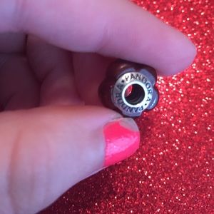 Wooden Pandora charm.