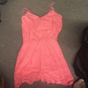 Bright Pink Romper