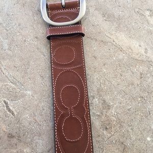 Coach belt