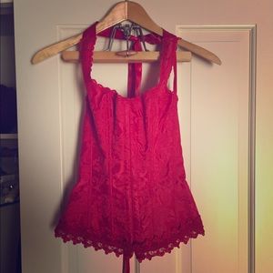 Fredricks Halter Corset