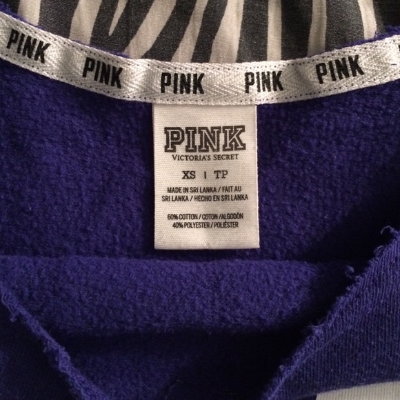 💜💙VS PINK SLOUCH CREW💙💜 - Picture 2 of 3