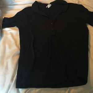 Black Lacoste shirt