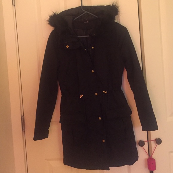 H&M | Black Padded Coat