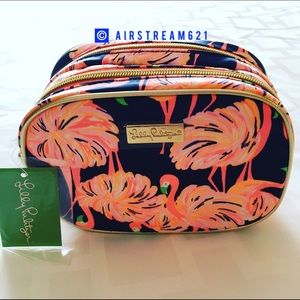 $3️⃣5️⃣Lilly Pulitzer Cosmetic Makeup Case Bag NWT