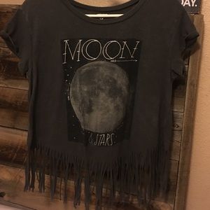 American Eagle cropped tee