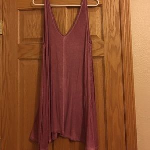 Plum/maroon swing loose dress