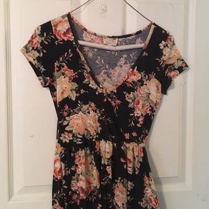 floral skater dress