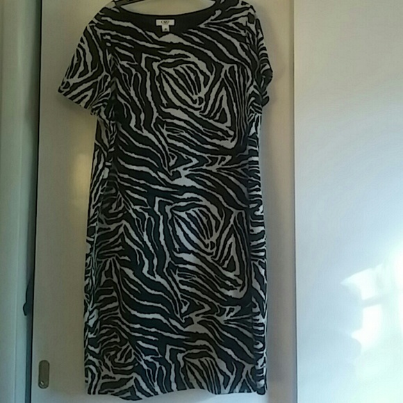 Zebra Print Dress