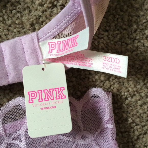PINK racer back bra - Picture 3 of 3