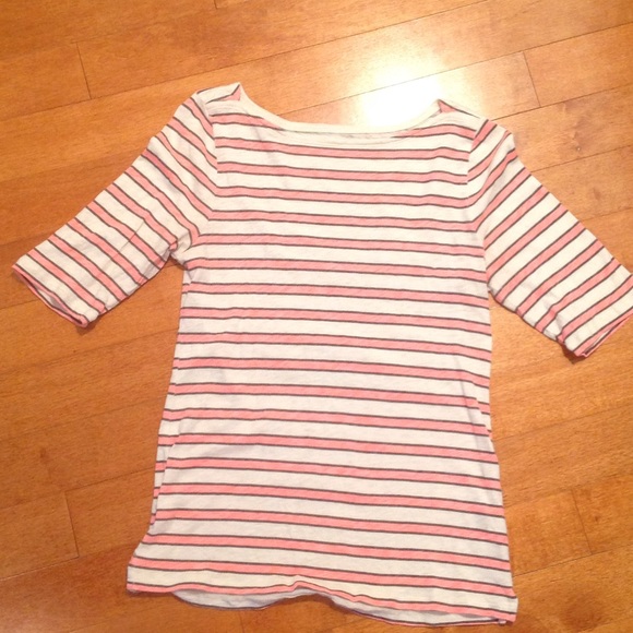 J.Crew Stripe Painters Tee