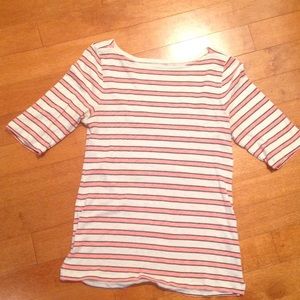 J.Crew Stripe Painters Tee