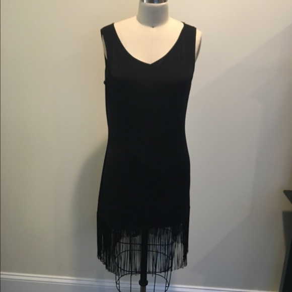 Macy's Dresses & Skirts - Sleeveless Mini Fringe Dress
