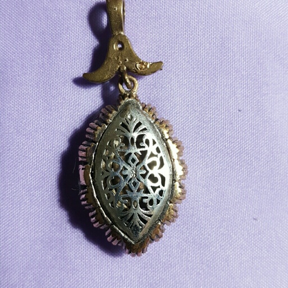 TURKISH 925 SILVER W/BRONZE RUBY, EMERALD, TOPAZ - Picture 2 of 4