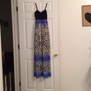 Maxi dress. Only worn once.