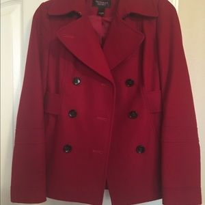 Victoria Secret red peacoat