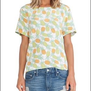 Equipment Femme pineapple shirt