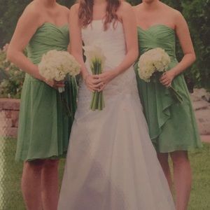 Green Bridesmaid Dress