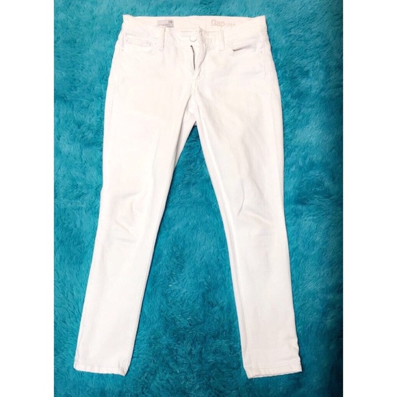 Gap white jeans