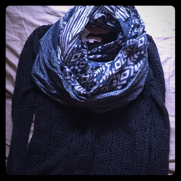 Gorgeous batik scarf from loft