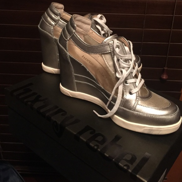 Luxury Rebel wedge sneakers