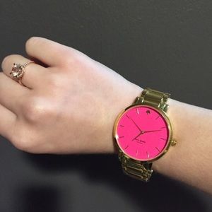 Kate Spade pink face watch