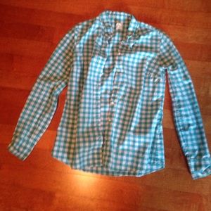 J. Crew Plaid Button Down