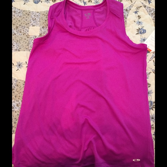 Champion magenta/purple tank top large
