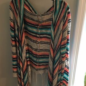 Multicolored Knit Flyaway from Buckle