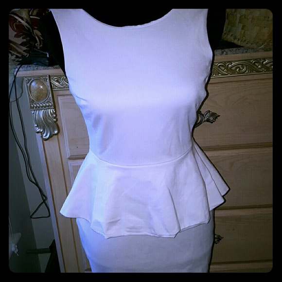 Banana Republic peaplum dress