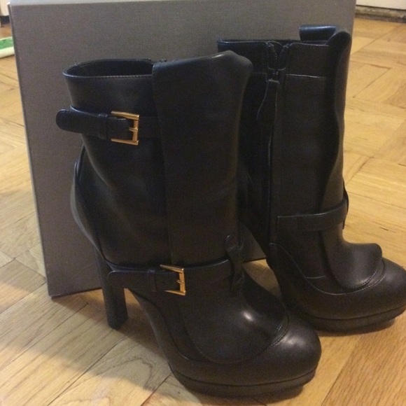 Alexander McQueen Riding Bootie