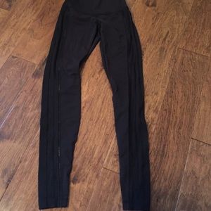 mesh sided lulu leggings