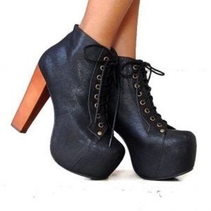 Jeffrey Campbell Lita boot in black