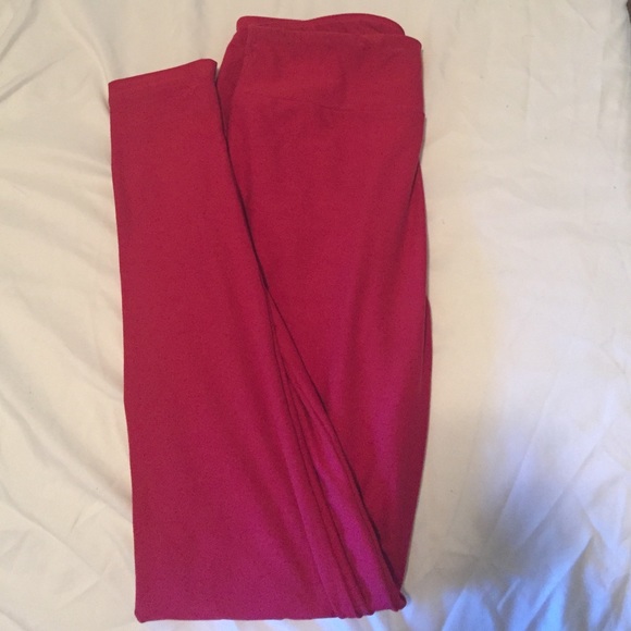 Wine pink Lularoe leggings