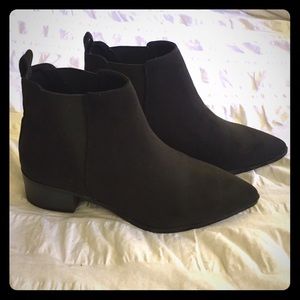 Old Navy Black Booties - *only worn once*