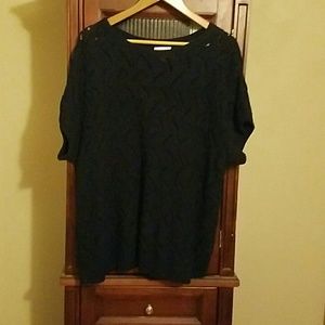 Dark navy blue sweater